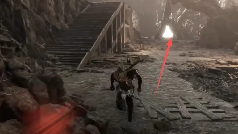 The Abandoned Outpost Beacon area in the Ruins of Mammon
