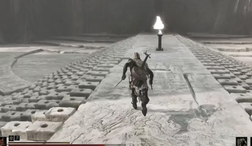 The Vestige of Infinity Beacon at the edge of the Ruins of Mammon