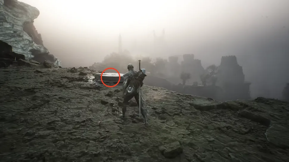 The Sackhead NPC of Mortal Shell II